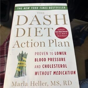 The DASH Diet Action Plan by Marla Heller - White Cover(116)